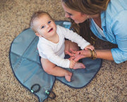 Portable Waterproof Baby Changing Mat & Organizer